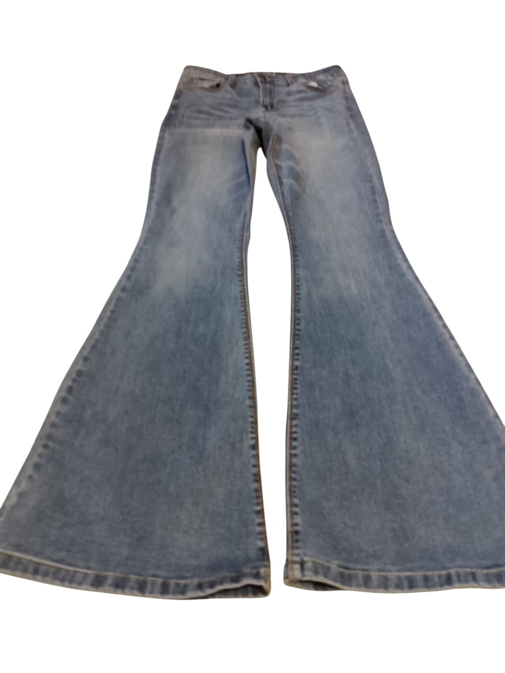 Empyre Women's Light Blue Wide Leg Flare Jeans Size 5